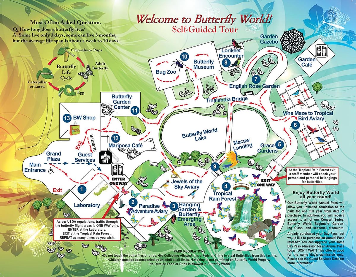 Dubajus butterfly garden vieta žemėlapyje