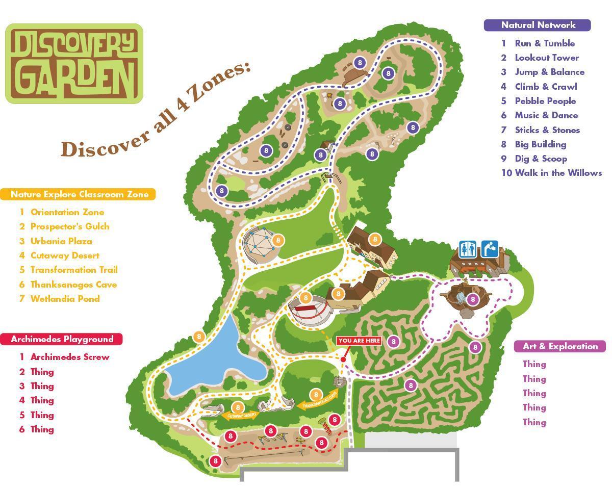 Discovery Gardens vieta žemėlapyje