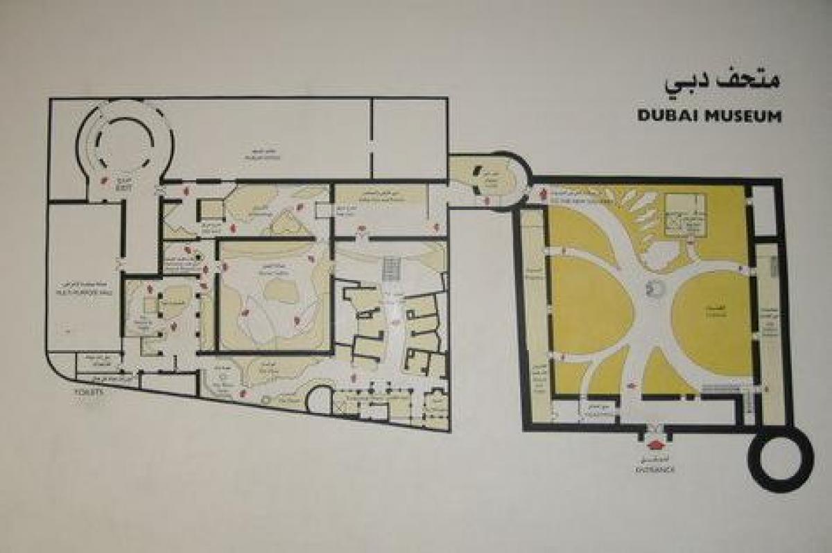 Dubajaus muziejus vieta žemėlapyje