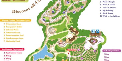 Discovery Gardens vieta žemėlapyje