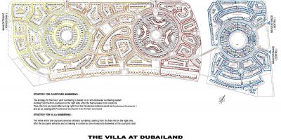 Dubai villa vieta žemėlapyje