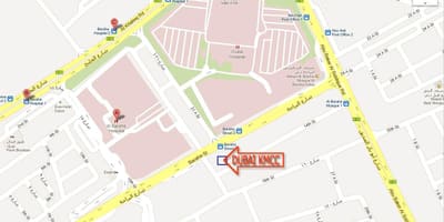 Dubajaus ligoninėje vieta žemėlapyje