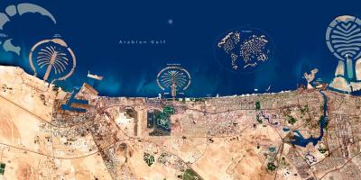 Palydovinės žemėlapį Dubajus