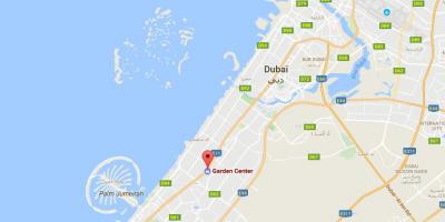 Dubajus sodo centras vietą žemėlapyje